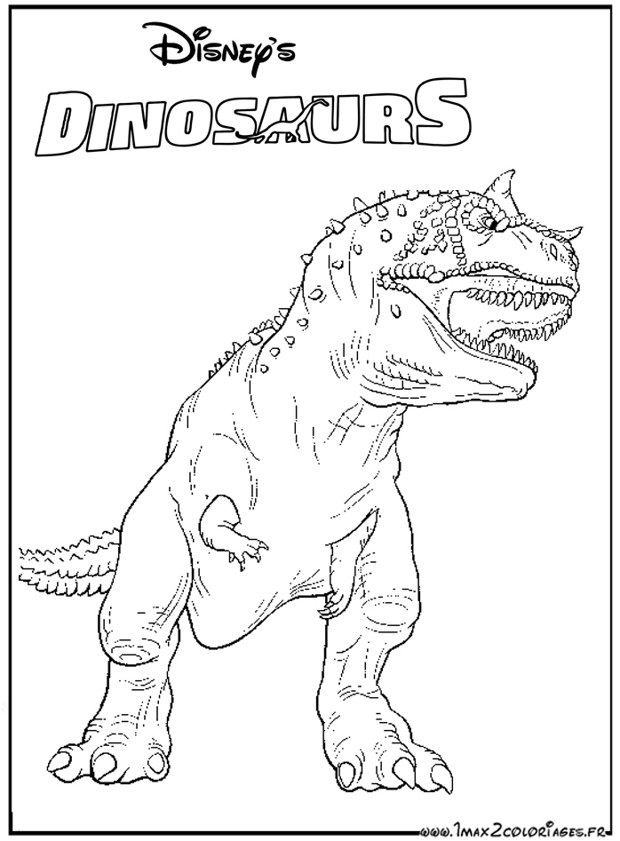 coloriage Dinosaure